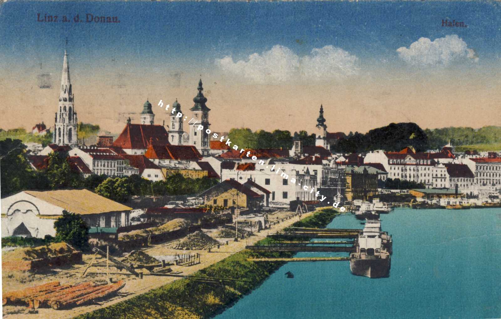 Linzer Hafen 1924